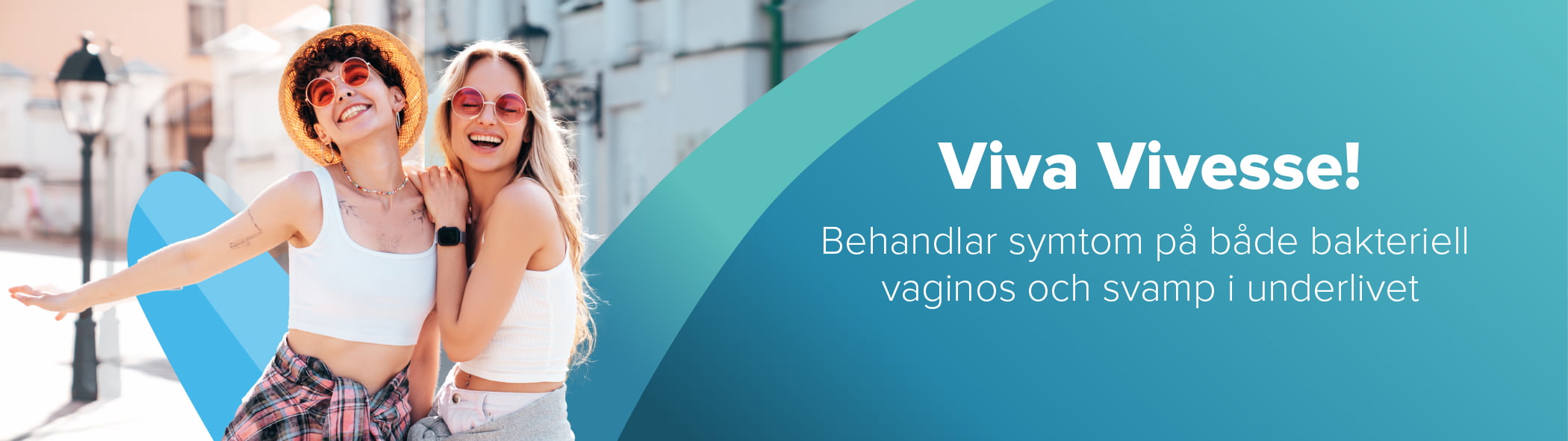 Viva Vivesse - Behandlar symtom på både bakteriell vaginos och svamp i underlivet.